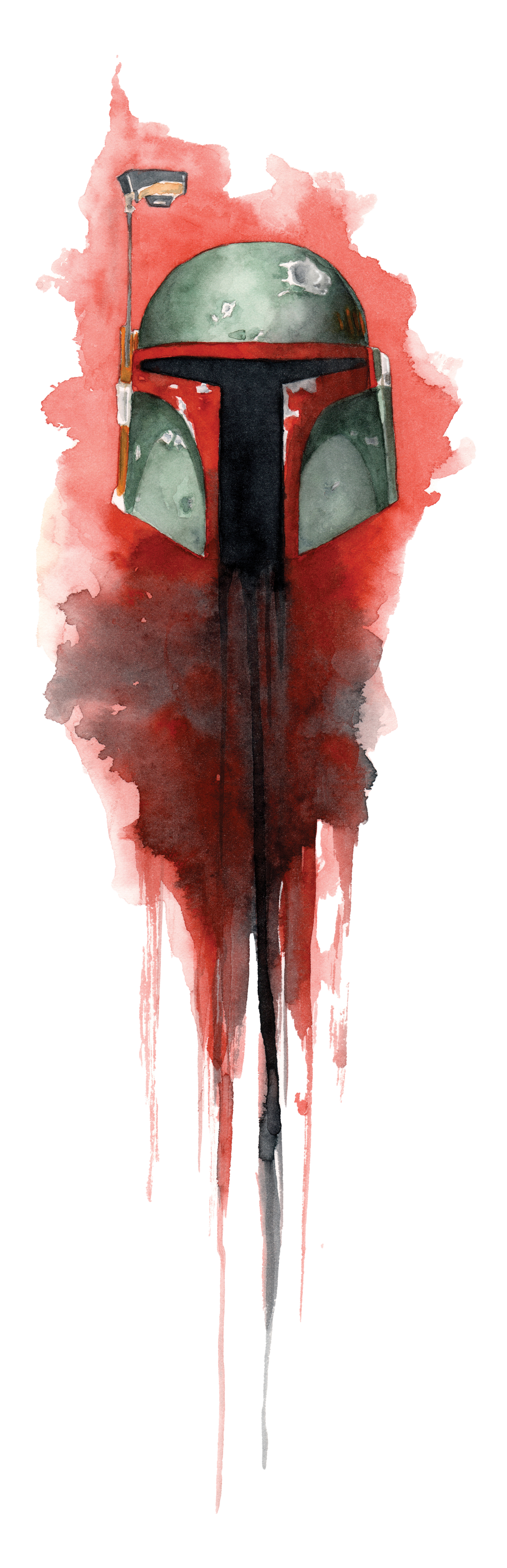 Boba Fett - 9" x 24" Canvas Print - LIMITED EDITION