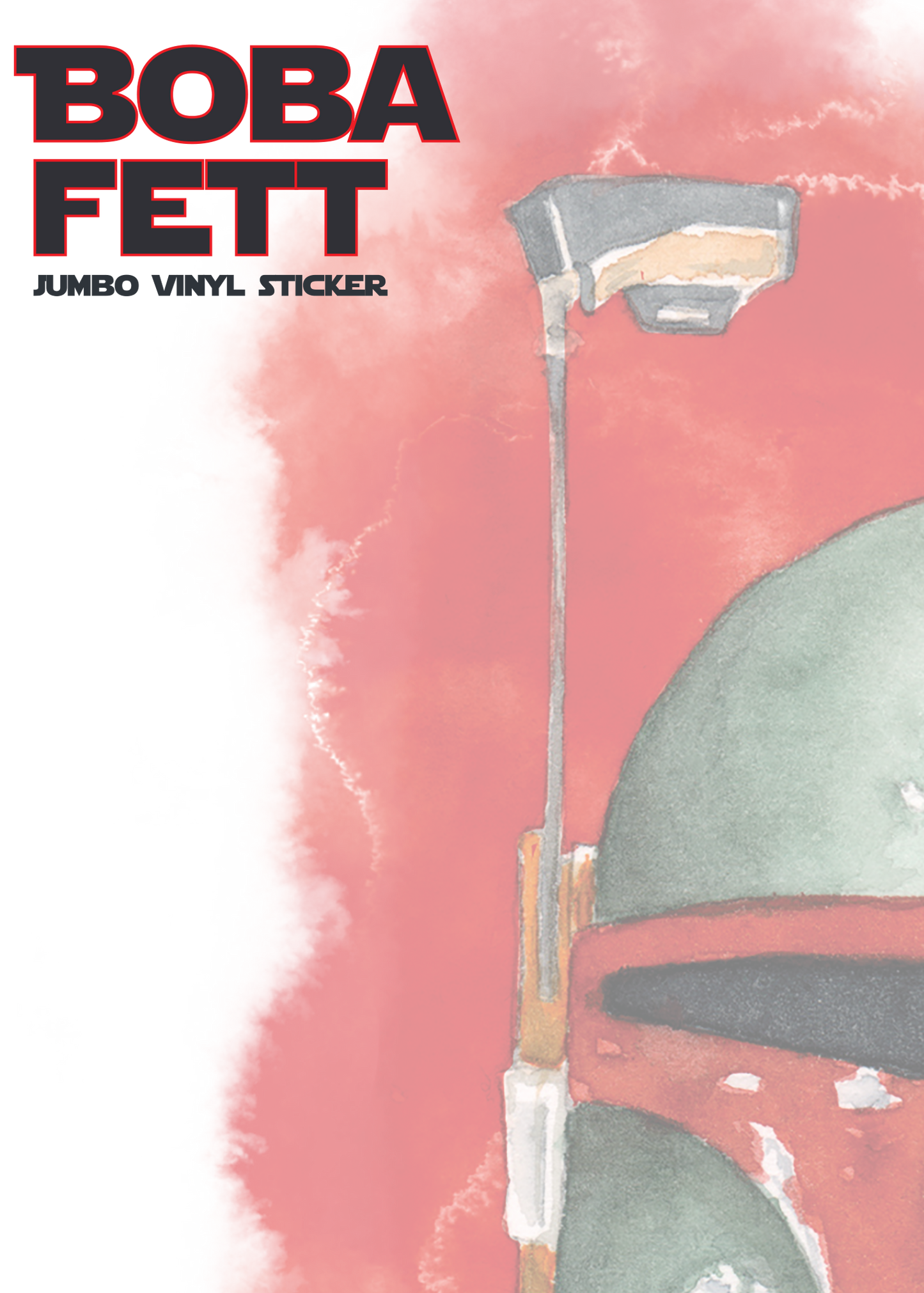 Boba Fett - Jumbo Drip Sticker