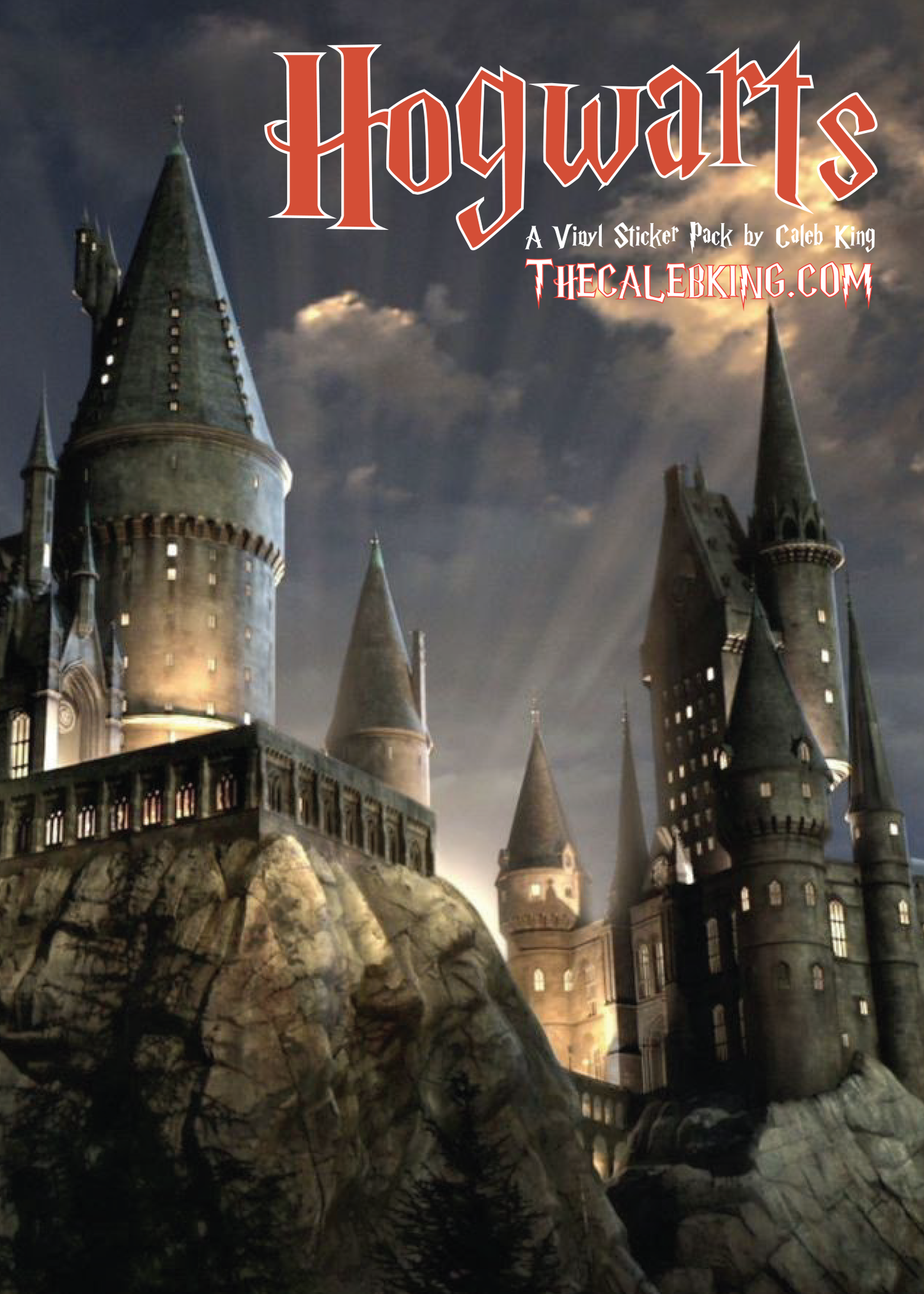 Hogwarts Vinyl Sticker Pack