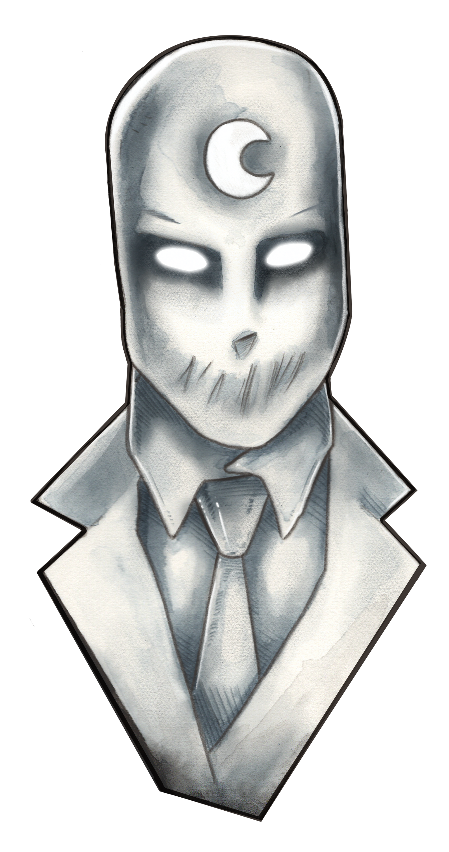 Moon Knight Sticker