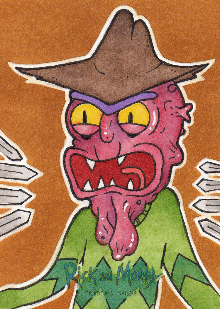 How To Draw Scary Terry (Rick and Morty) 