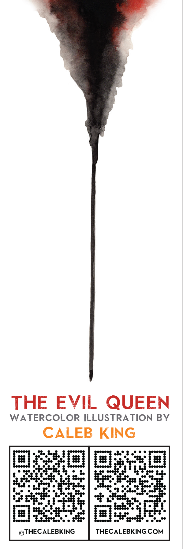 The Evil Queen Bookmark