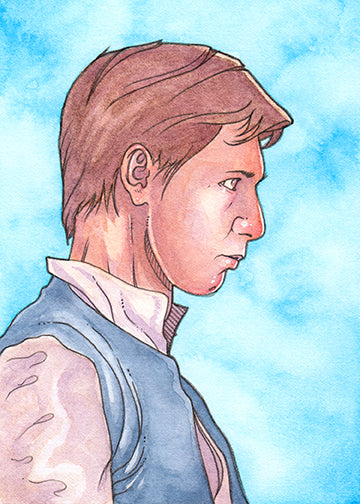 Han Solo - 5" x 7" Mini Print