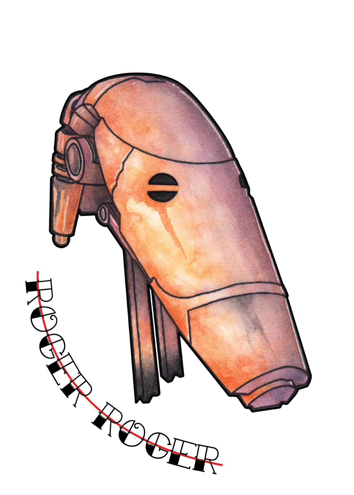 Roger Roger Vinyl Sticker